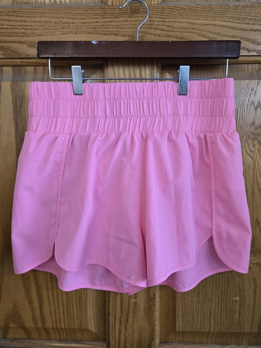 Pink Lily Women’s High-Waist Athletic Shorts